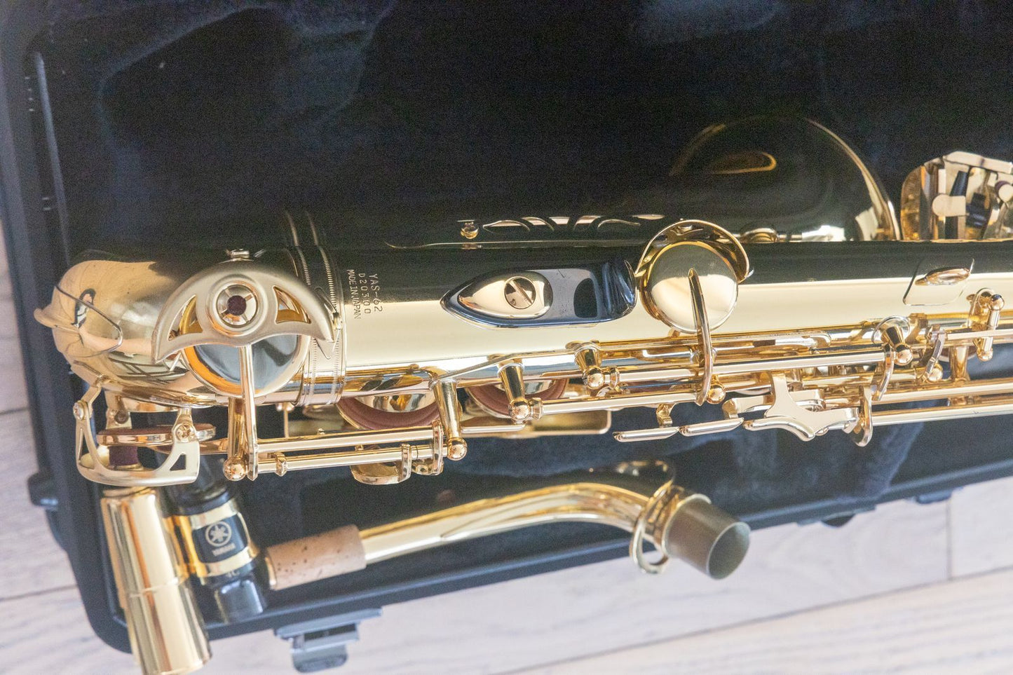 Yamaha YAS-62 Professional Alto Saxophone Sax *Made in Japan *Cleaned & Serviced