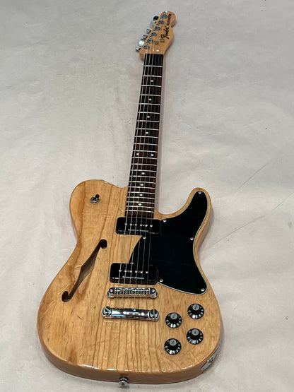 Fender Jim Adkins JA-90 Thinline Telecaster Electric Guitar Seymour Duncan sp-90 Pickups 2016 - Natural