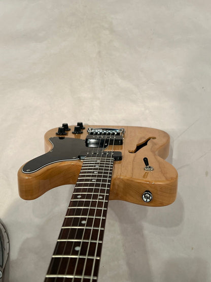 Fender Jim Adkins JA-90 Thinline Telecaster Electric Guitar Seymour Duncan sp-90 Pickups 2016 - Natural