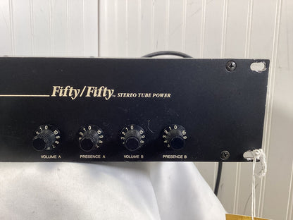 Mesa Boogie Fifty/Fifty 2-Channel 50-Watt Power Amplifer 1986 - 2010 - Black