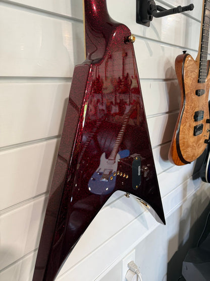 ESP LTD KH-V - Red Sparkle - Red Sparkle
