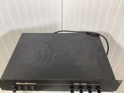 Mesa Boogie Fifty/Fifty 2-Channel 50-Watt Power Amplifer 1986 - 2010 - Black