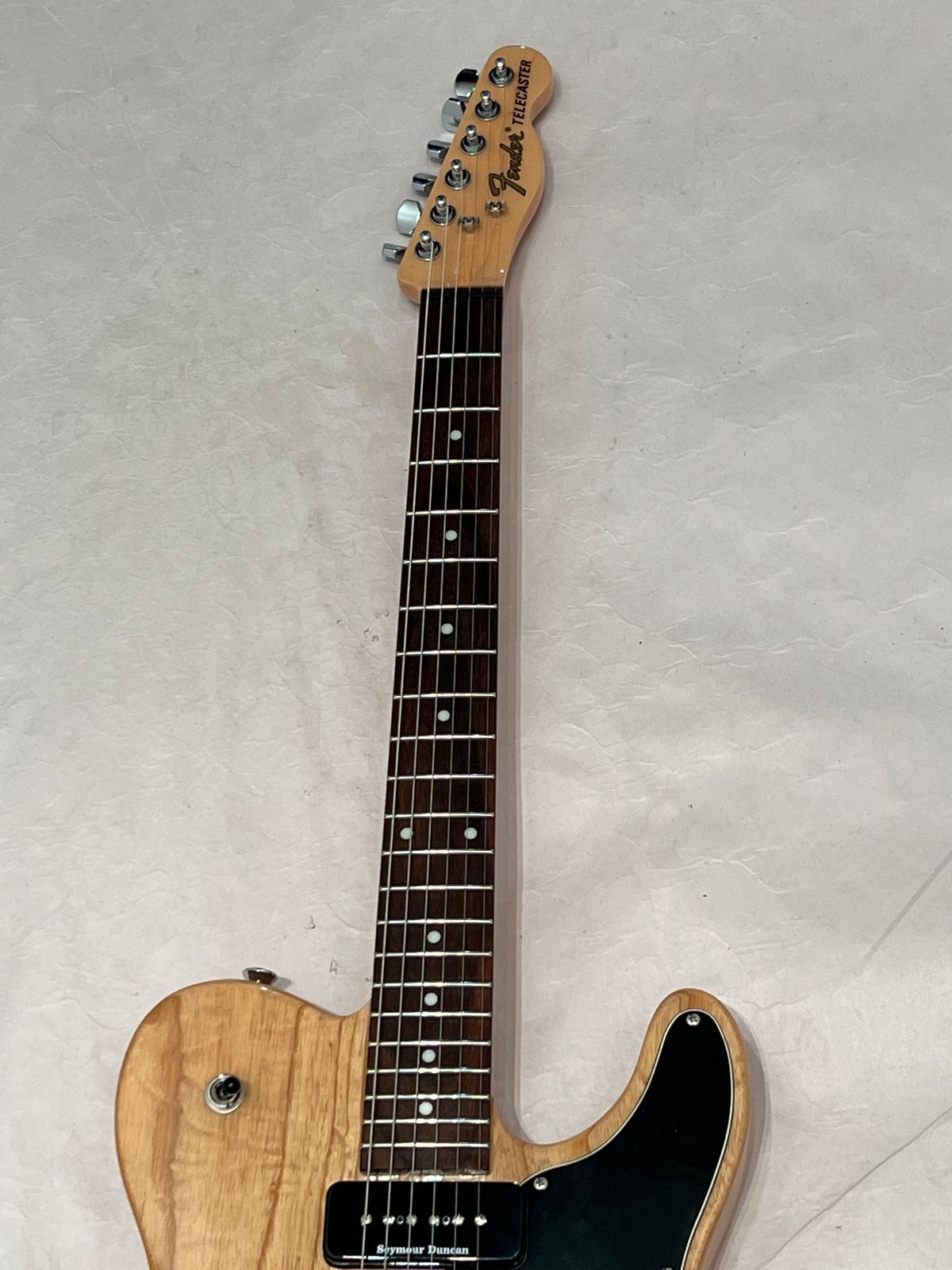 Fender Jim Adkins JA-90 Thinline Telecaster Electric Guitar Seymour Duncan sp-90 Pickups 2016 - Natural