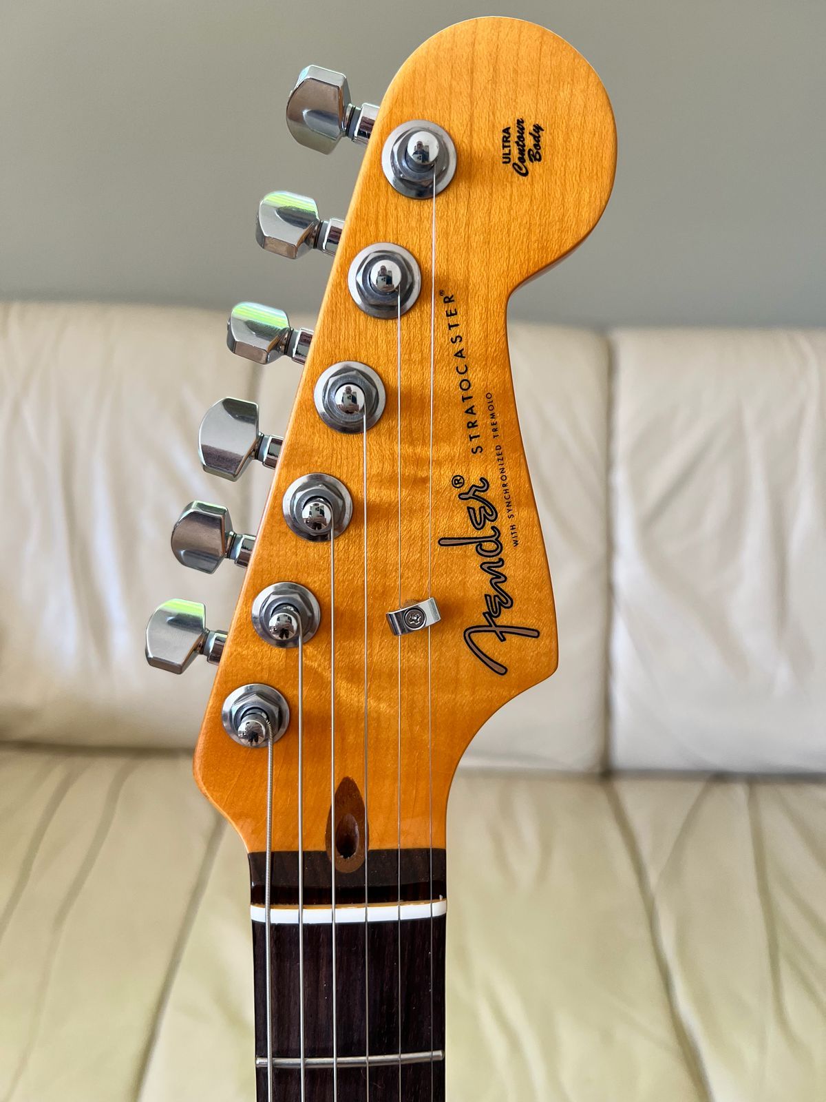 Fender American Ultra Luxe Vintage '60s Stratocaster HSS 2025 - Sea Foam Green (7.8 pounds)