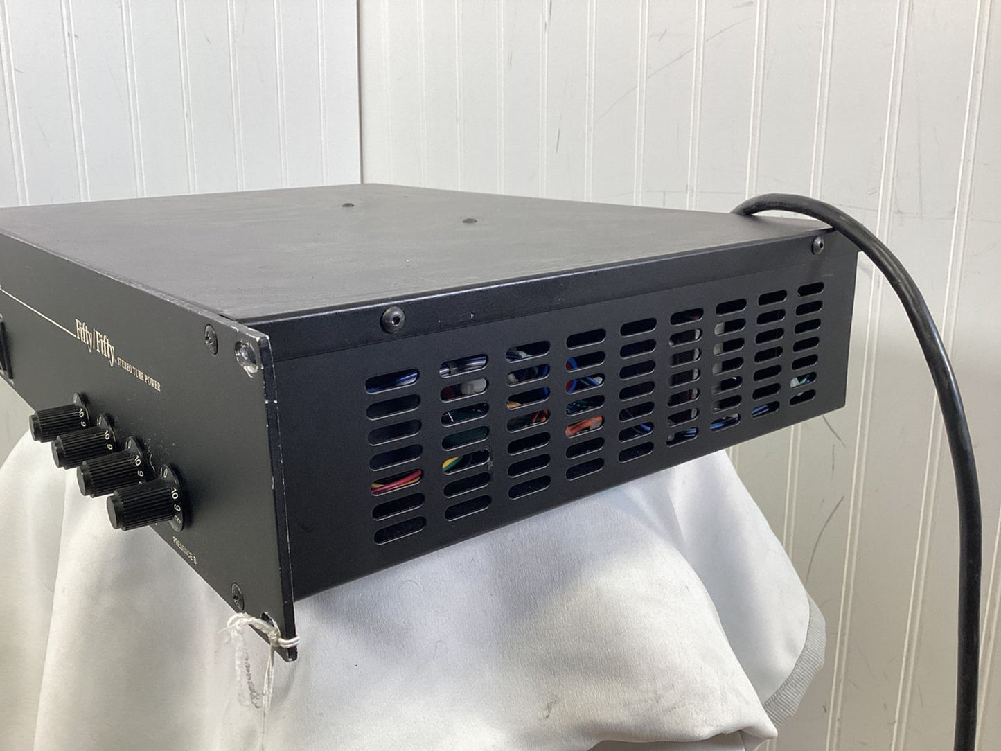 Mesa Boogie Fifty/Fifty 2-Channel 50-Watt Power Amplifer 1986 - 2010 - Black