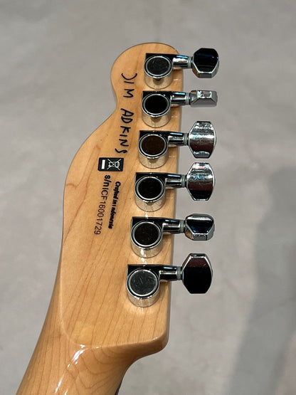 Fender Jim Adkins JA-90 Thinline Telecaster Electric Guitar Seymour Duncan sp-90 Pickups 2016 - Natural
