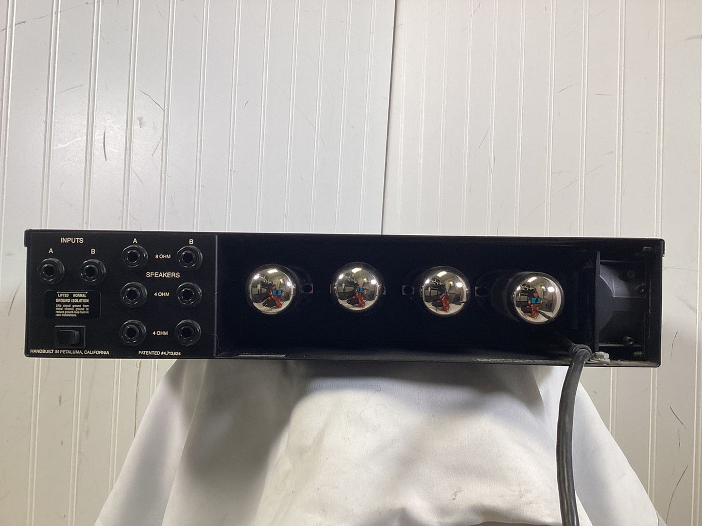 Mesa Boogie Fifty/Fifty 2-Channel 50-Watt Power Amplifer 1986 - 2010 - Black