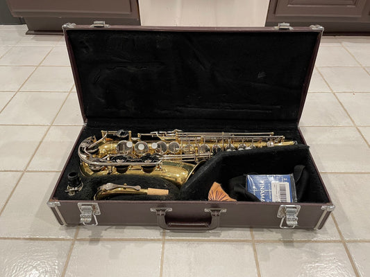 Yamaha YAS-23 Alto Saxophone 2000s - Brass (Ready to Play)