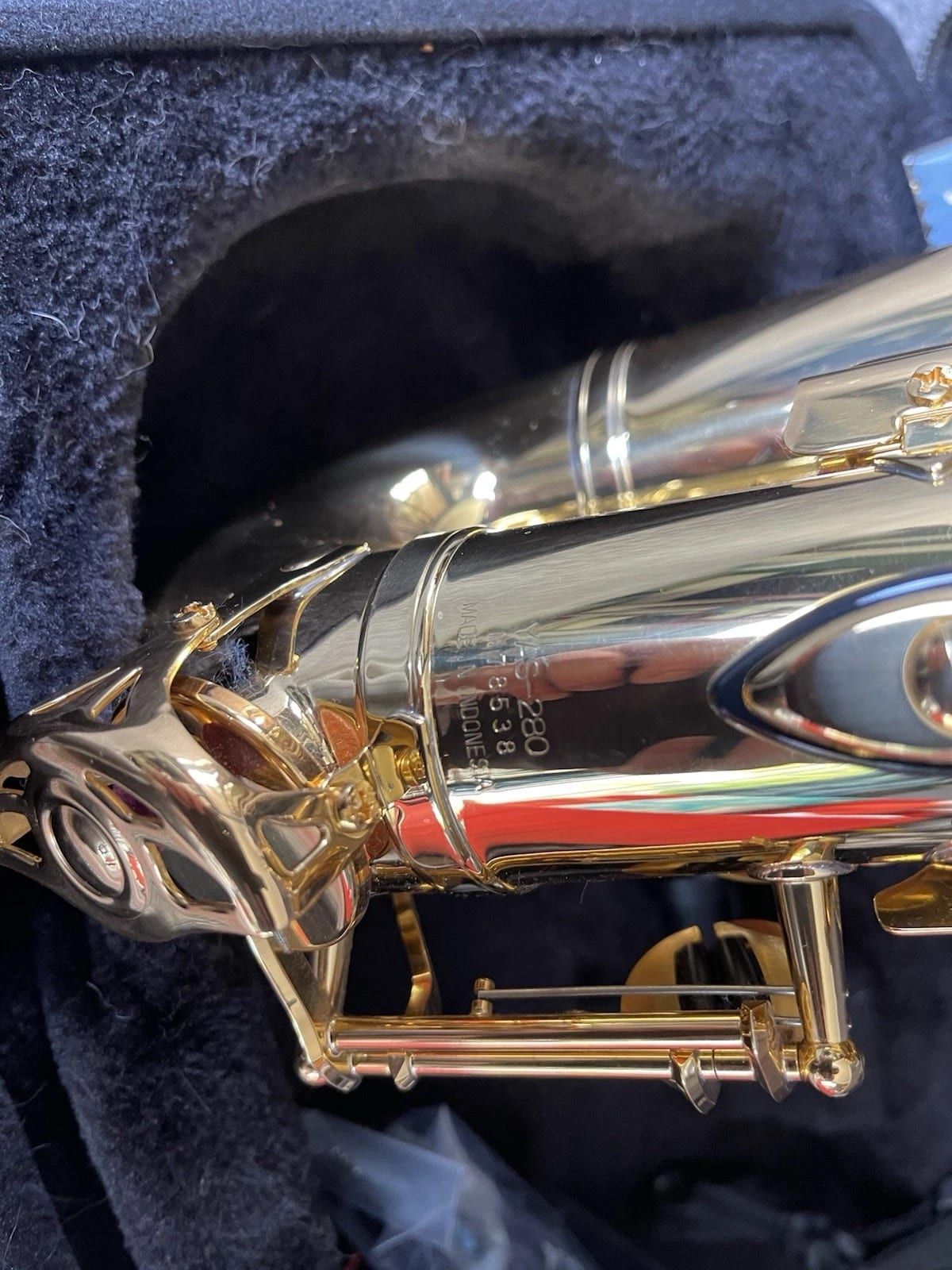 Yamaha YAS-280 Student Alto Saxophone 2010s - Lacquered Brass