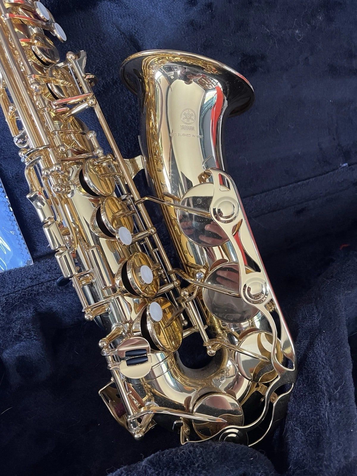 Yamaha YAS-280 Student Alto Saxophone 2010s - Lacquered Brass