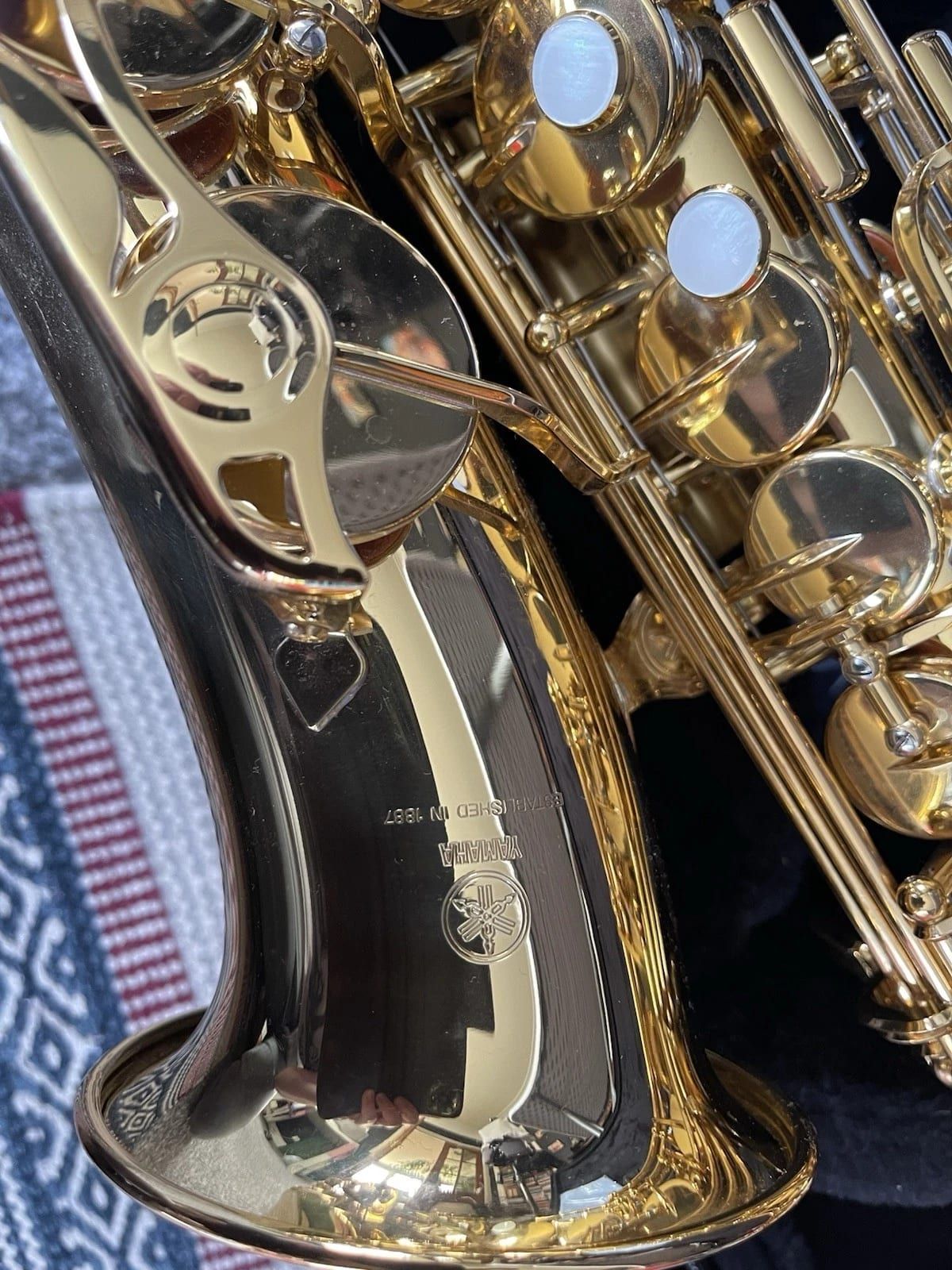 Yamaha YAS-280 Student Alto Saxophone 2010s - Lacquered Brass