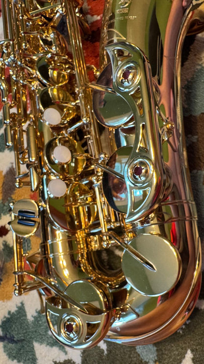 Yamaha YAS-480 Intermediate Eb Alto Saxophone 2016 - Present - Lacquered Yellow Brass