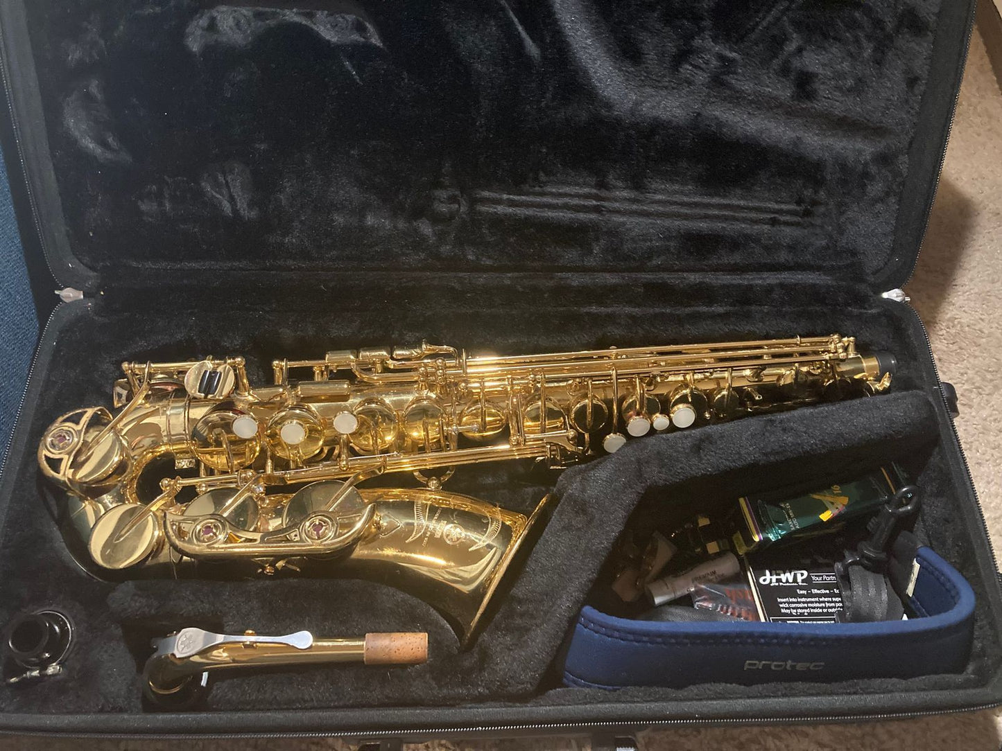 Yamaha YAS-480 Intermediate Alto Saxophone 2010s - Lacquered Brass