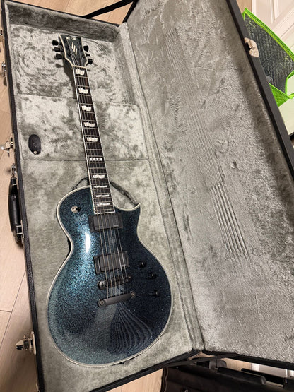 ESP E-II Eclipse DB Granite Sparkle - Fishman Fluence Abasi, Hipshot Bridge