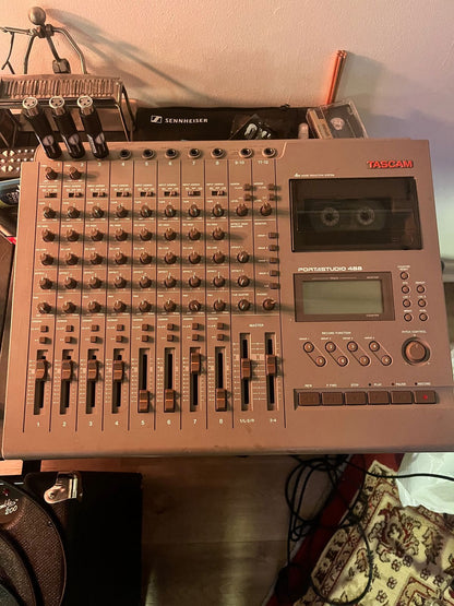 TASCAM Portastudio 488 8-Track Cassette Recorder 1990s Gray