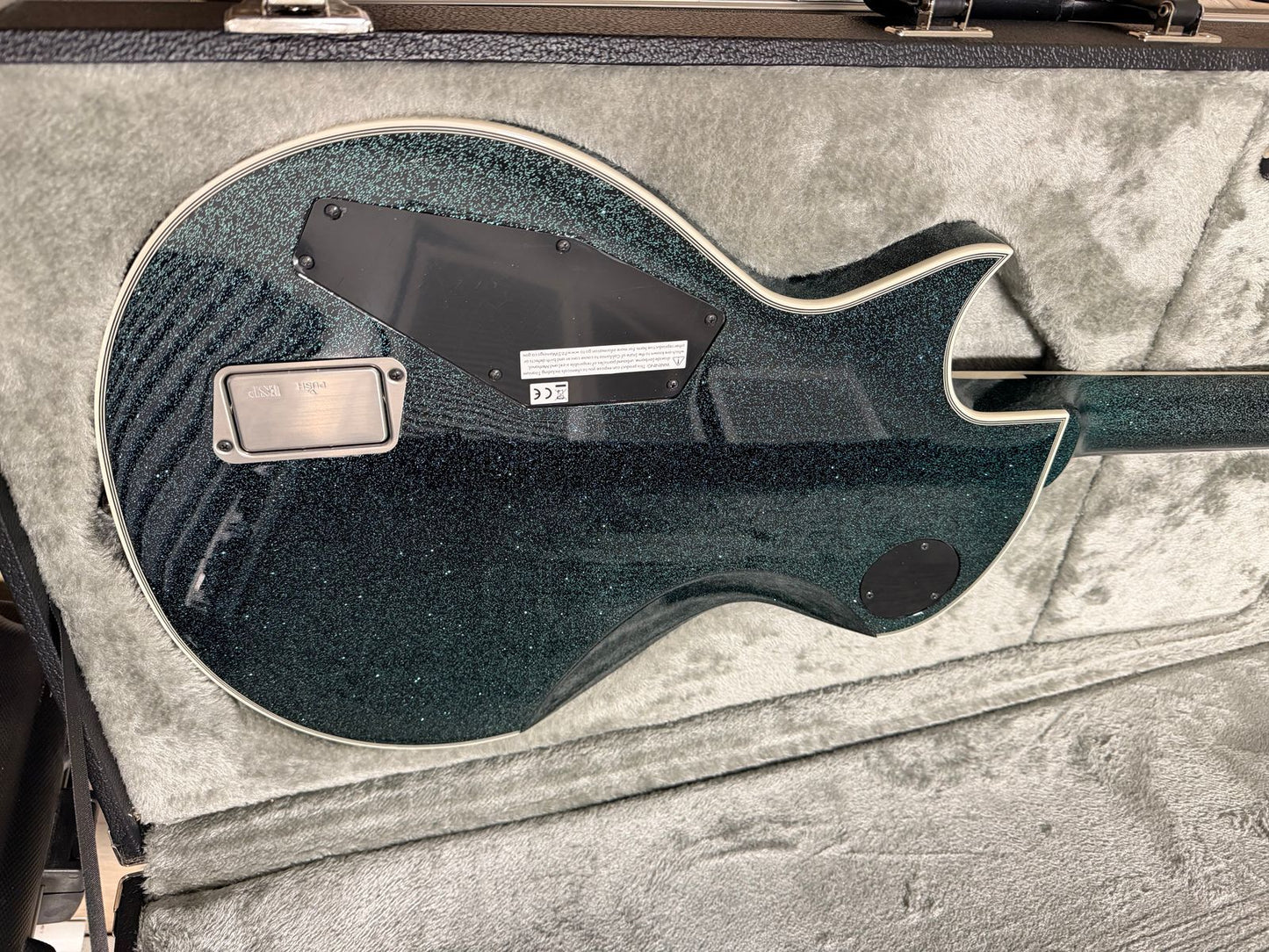 ESP E-II Eclipse DB Granite Sparkle - Fishman Fluence Abasi, Hipshot Bridge
