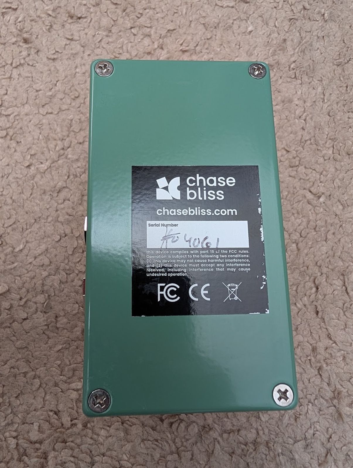 Chase Bliss Audio Lost + Found 2025 - Present - Green