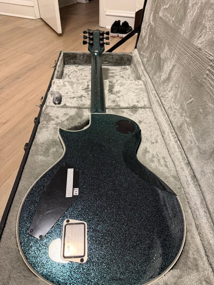 ESP E-II Eclipse DB Granite Sparkle - Fishman Fluence Abasi, Hipshot Bridge