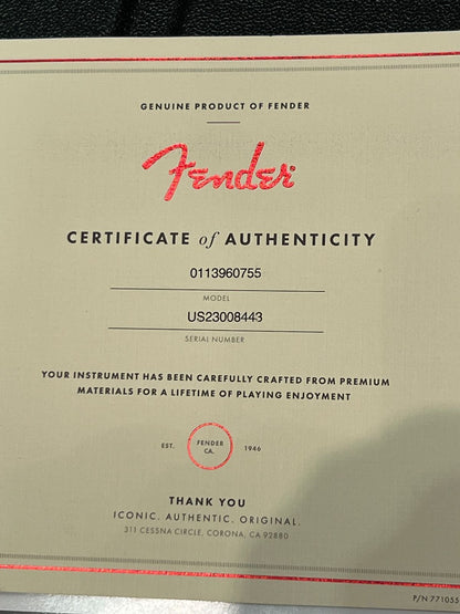 Fender American Professional II Telecaster Deluxe with Rosewood Fretboard 2023 Mercury made in the USA
