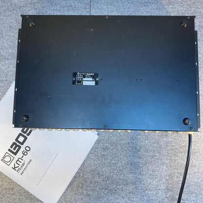 1979 Boss KM-60 6-Channel Mixer with rack ears