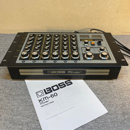 1979 Boss KM-60 6-Channel Mixer with rack ears