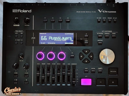 TD-50 w/TD-50X Upgrade V-Drums Sound Module (Studio Owned)