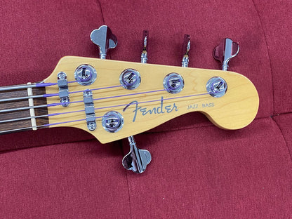 Fender American Deluxe Jazz Bass V 2003 - 3-Tone Sunburst