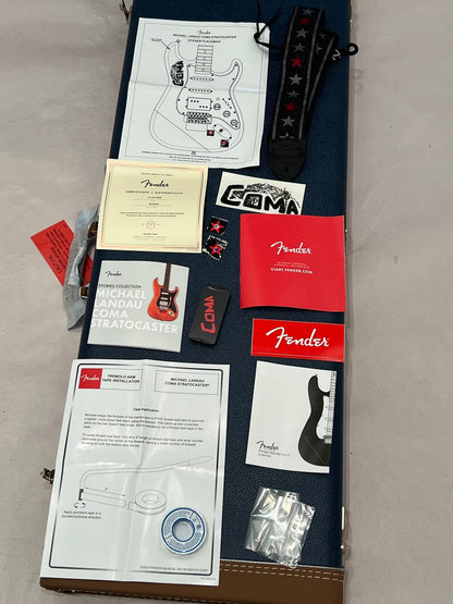 Fender Stories Collection Michael Landau Signature "Coma" Stratocaster Serial # 342 2023 Coma Red Mint Condition made in the USA