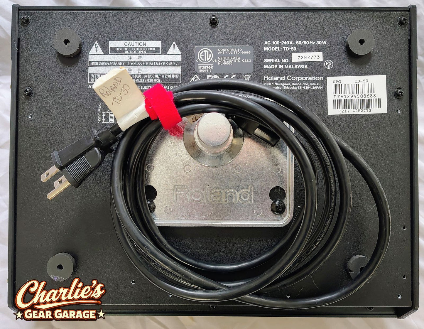 TD-50 w/TD-50X Upgrade V-Drums Sound Module (Studio Owned)