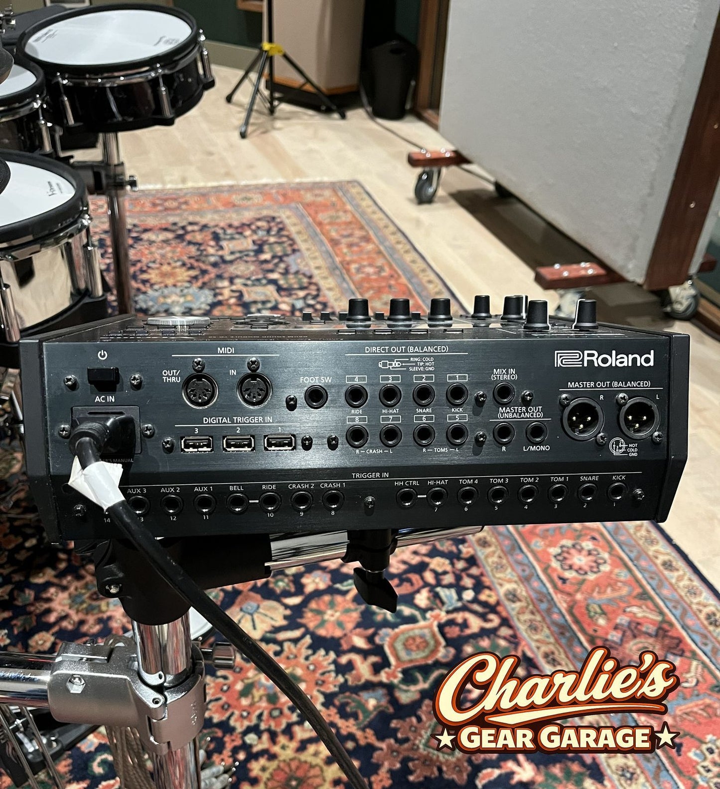 TD-50 w/TD-50X Upgrade V-Drums Sound Module (Studio Owned)
