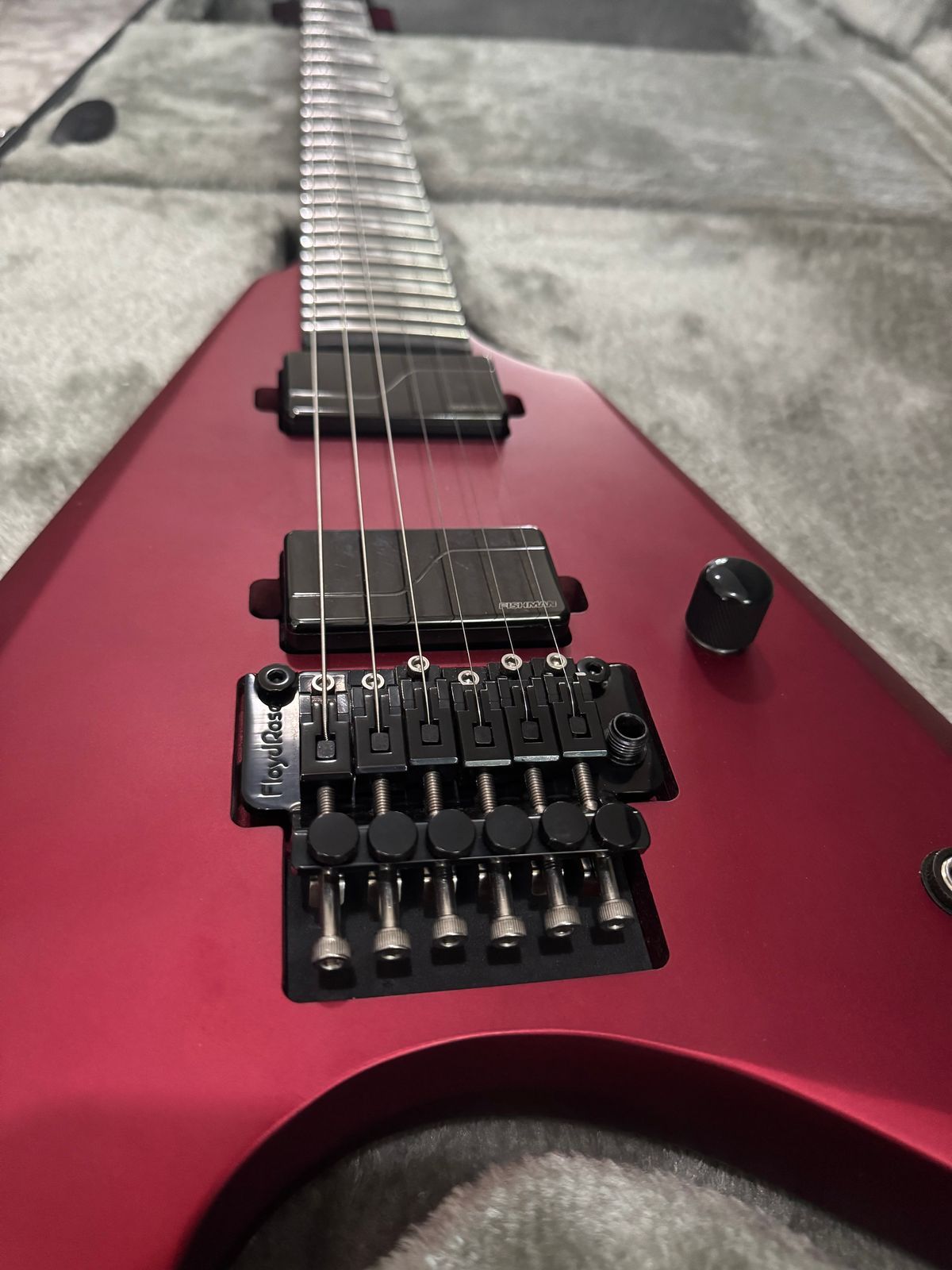 ESP LTD Arrow-1000 2021 - Present Candy Apple Red Satin