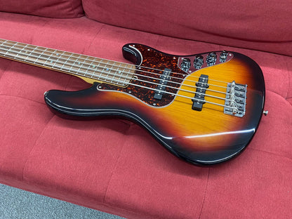 Fender American Deluxe Jazz Bass V 2003 - 3-Tone Sunburst