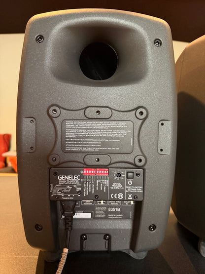 Genelec 8351B SAM 3-Way Powered Coaxial Studio Monitor (Pair) 2019 - 2021 - Black