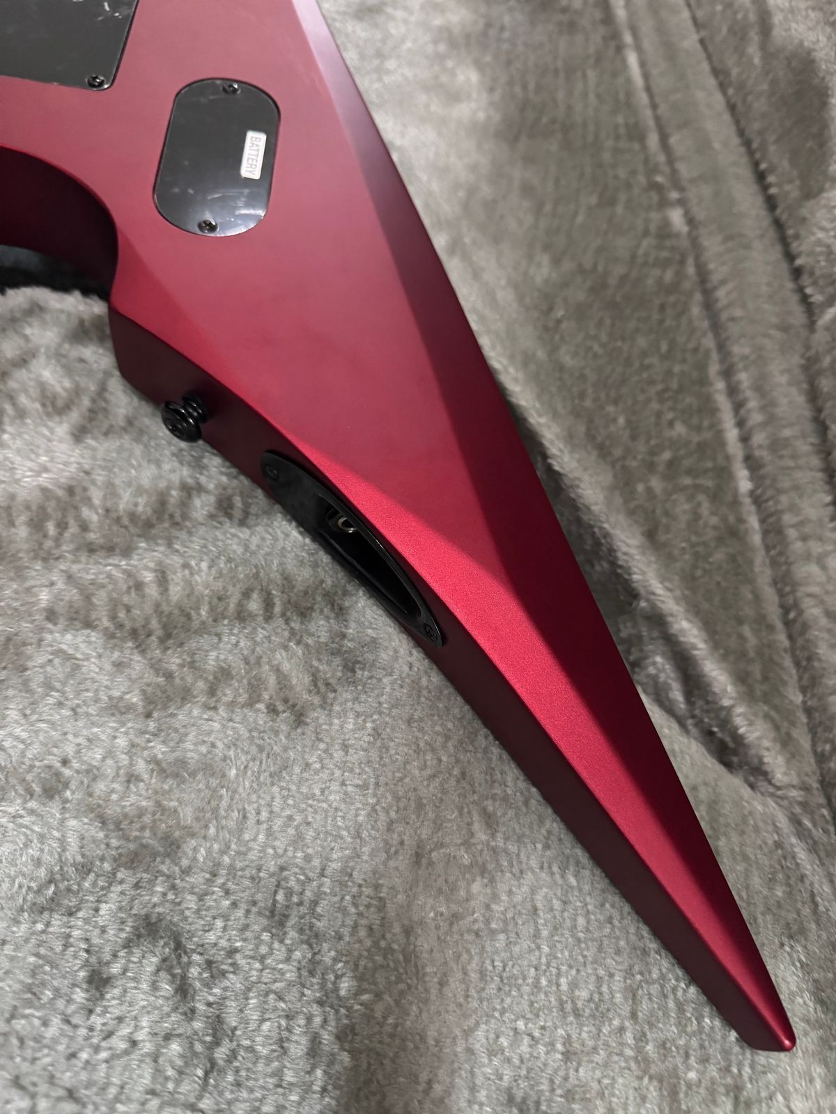 ESP LTD Arrow-1000 2021 - Present Candy Apple Red Satin
