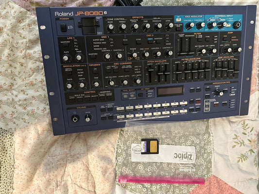 "Roland JP-8080 Synthesizer Module w/ SmartMedia Memory Card"