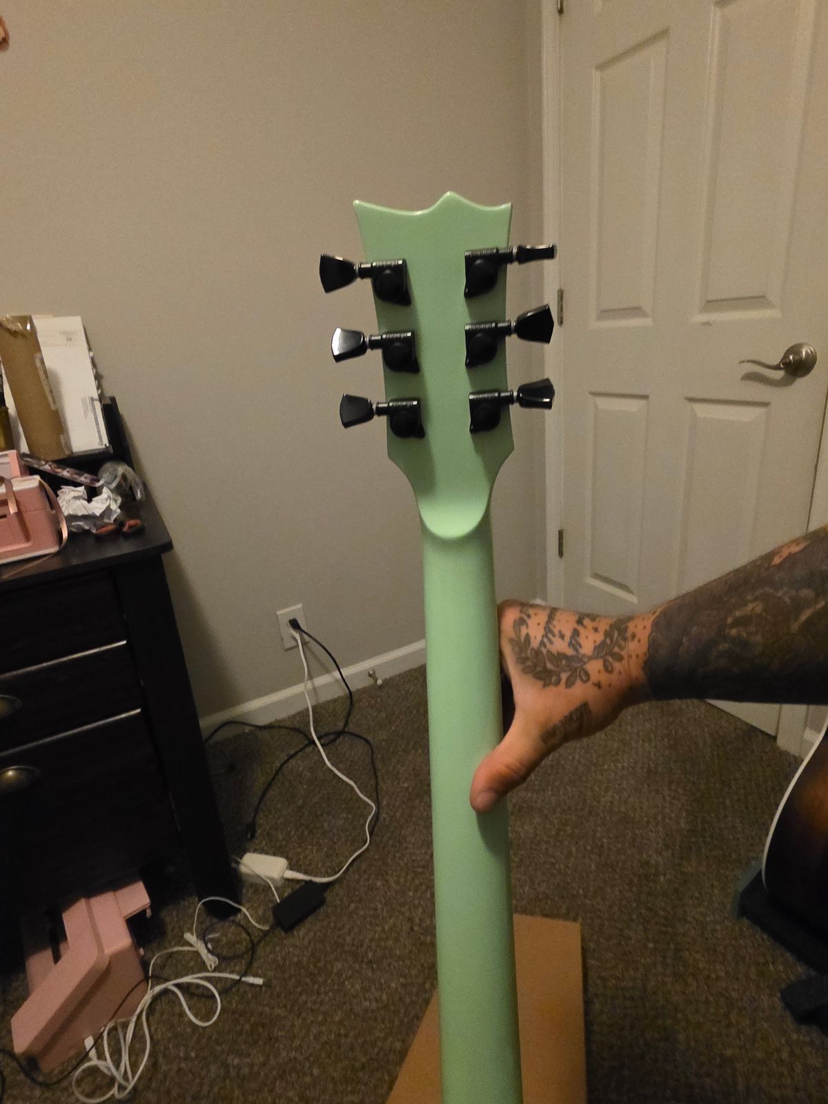 ESP LTD Viper-400 Baritone Custom Finish- Modified