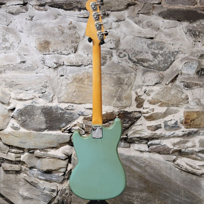1975 Fender Musicmaster Bass - Daphne Blue