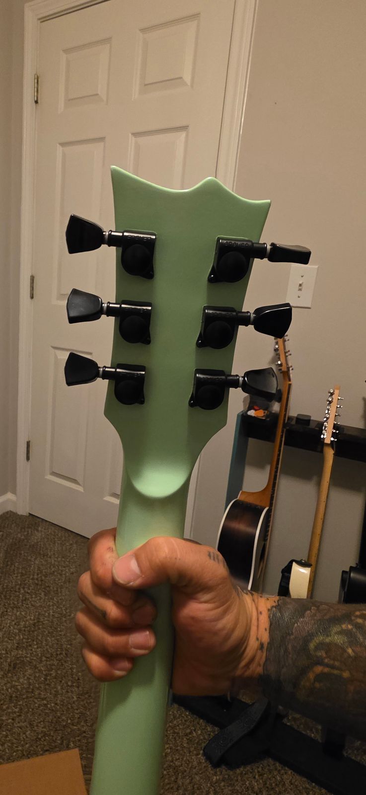 ESP LTD Viper-400 Baritone Custom Finish- Modified
