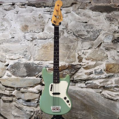 1975 Fender Musicmaster Bass - Daphne Blue