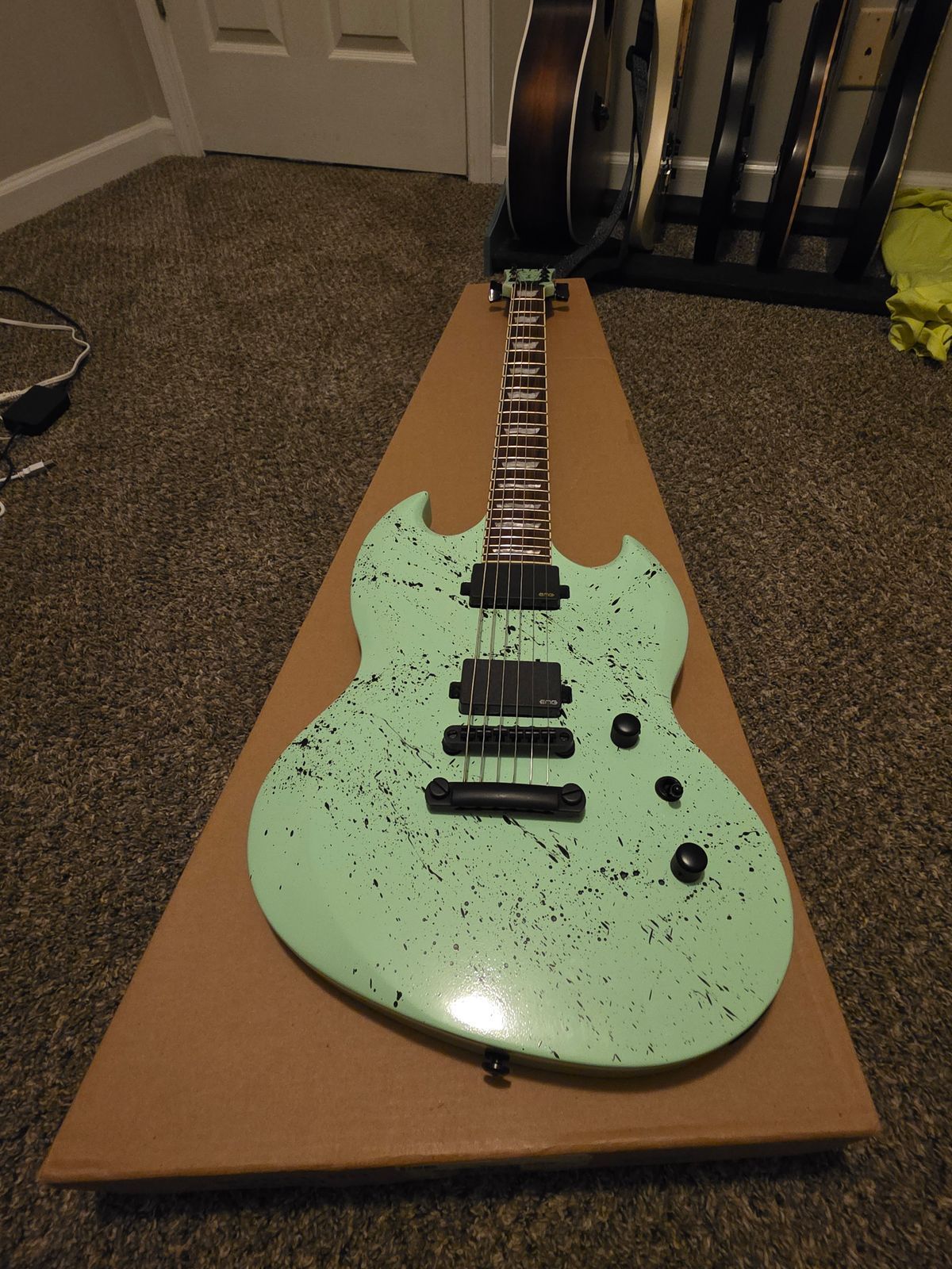 ESP LTD Viper-400 Baritone Custom Finish- Modified