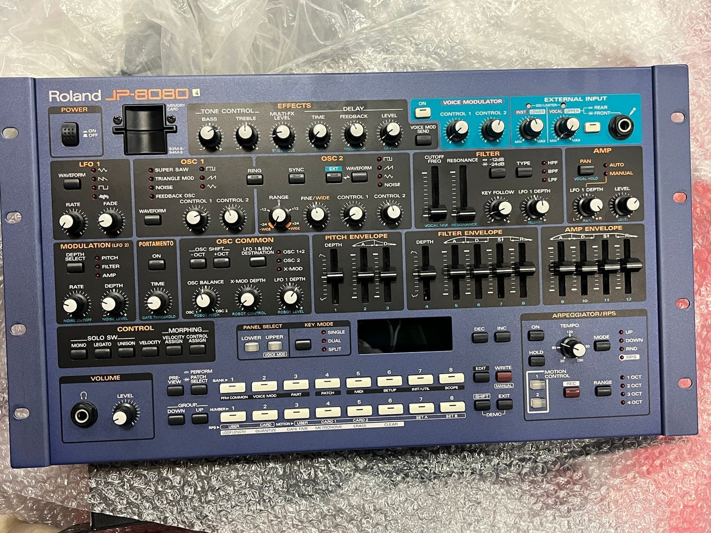 "Roland JP-8080 Synthesizer Module w/ SmartMedia Memory Card"