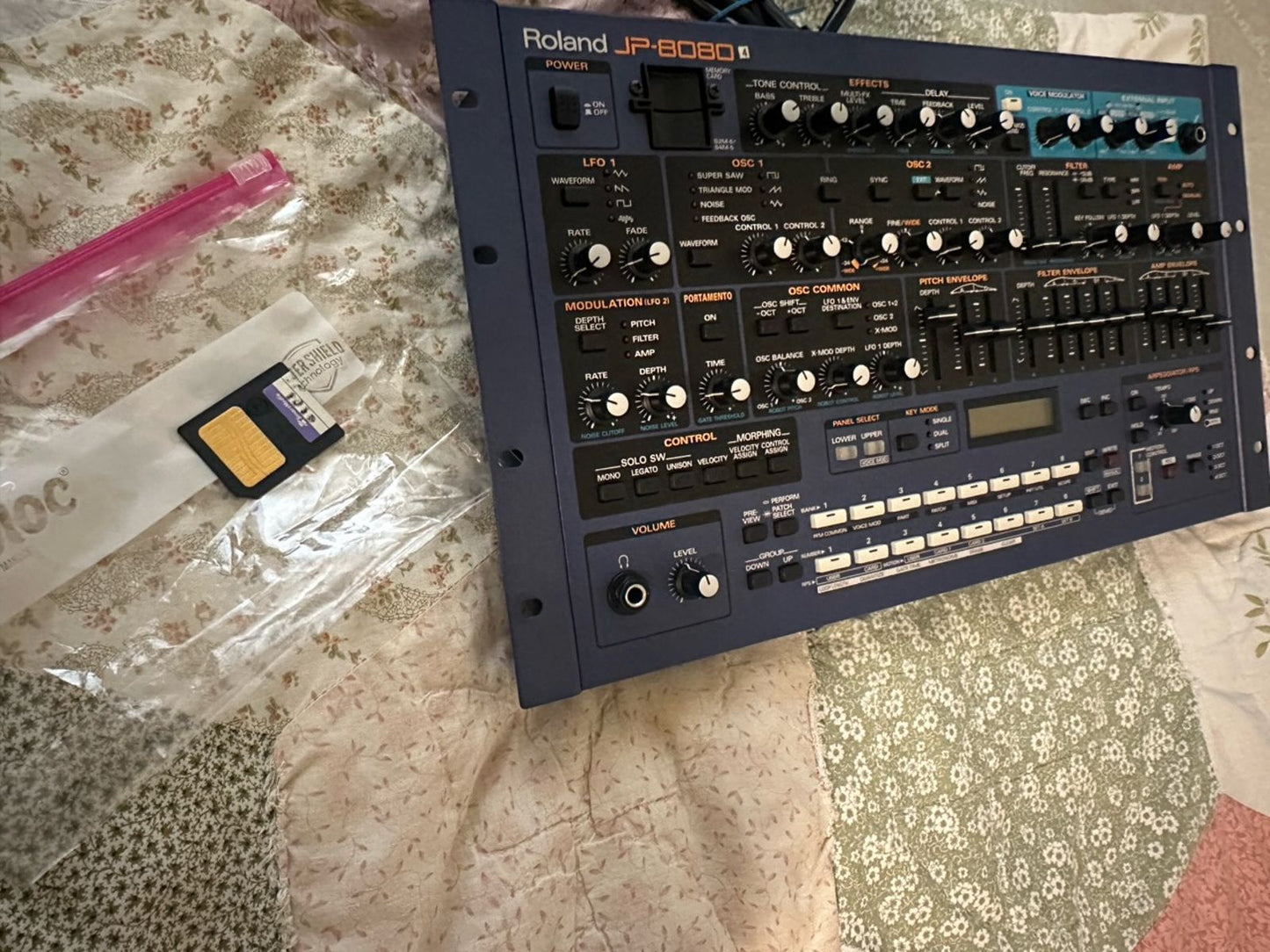 "Roland JP-8080 Synthesizer Module w/ SmartMedia Memory Card"