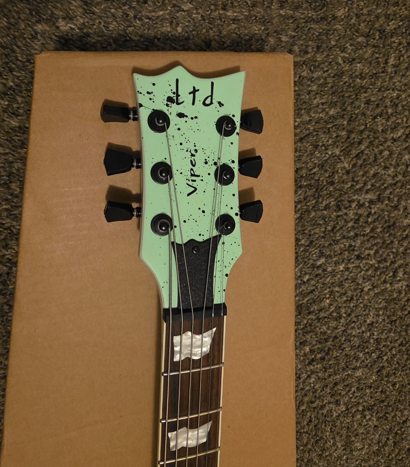 ESP LTD Viper-400 Baritone Custom Finish- Modified