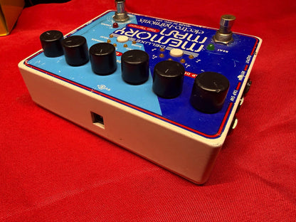 Electro-Harmonix Deluxe Memory Man Tap Tempo with Panasonic MN3005 Chip 2010s - Blue