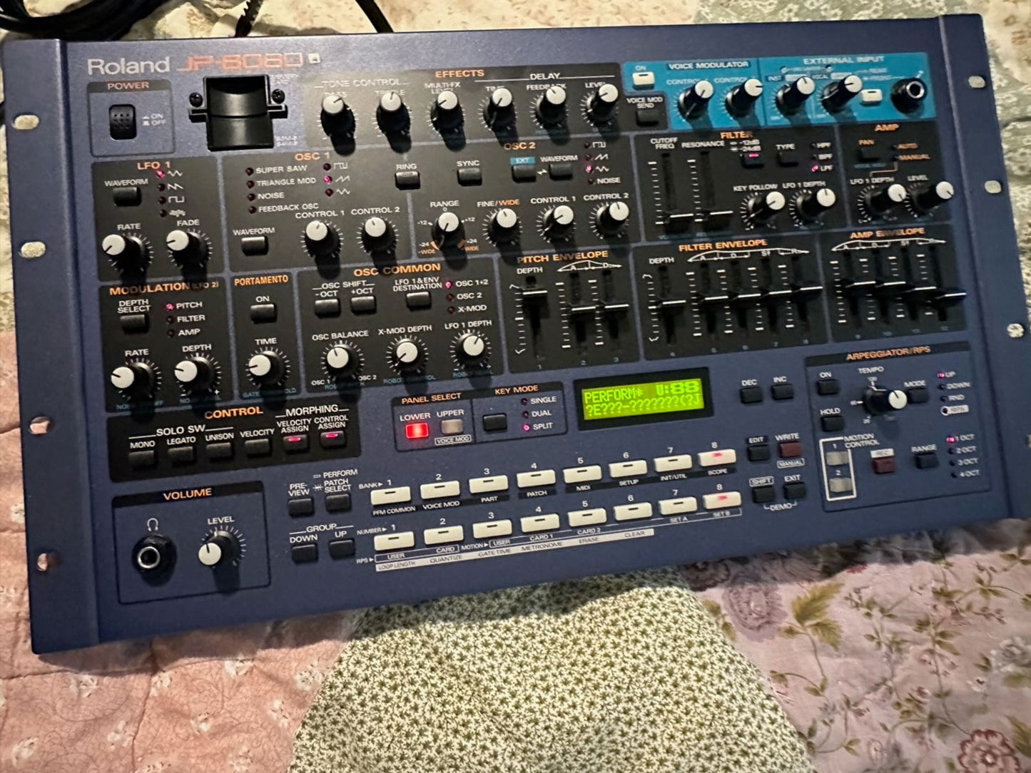 "Roland JP-8080 Synthesizer Module w/ SmartMedia Memory Card"