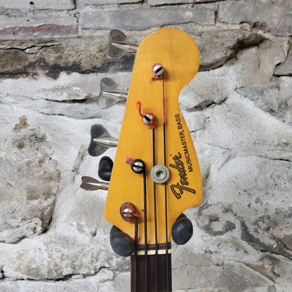 1975 Fender Musicmaster Bass - Daphne Blue