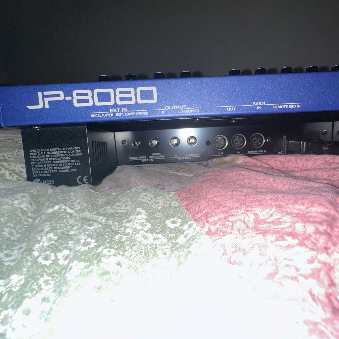 "Roland JP-8080 Synthesizer Module w/ SmartMedia Memory Card"