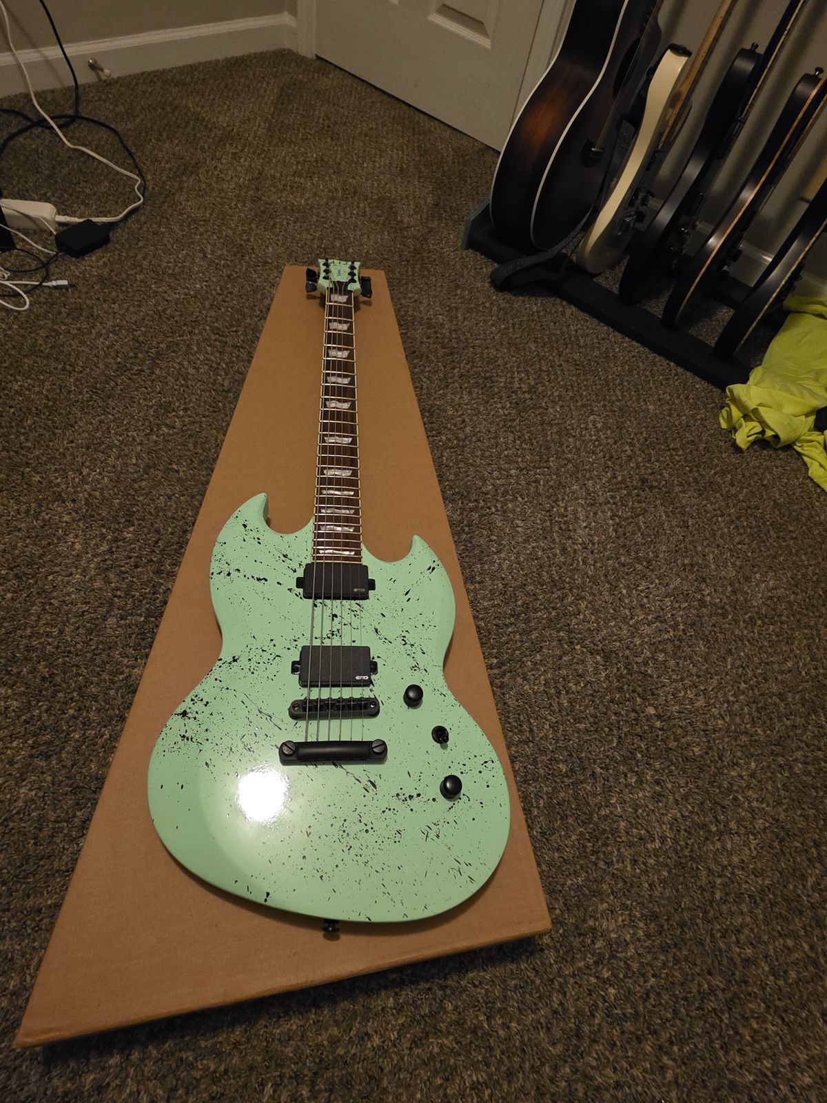 ESP LTD Viper-400 Baritone Custom Finish- Modified