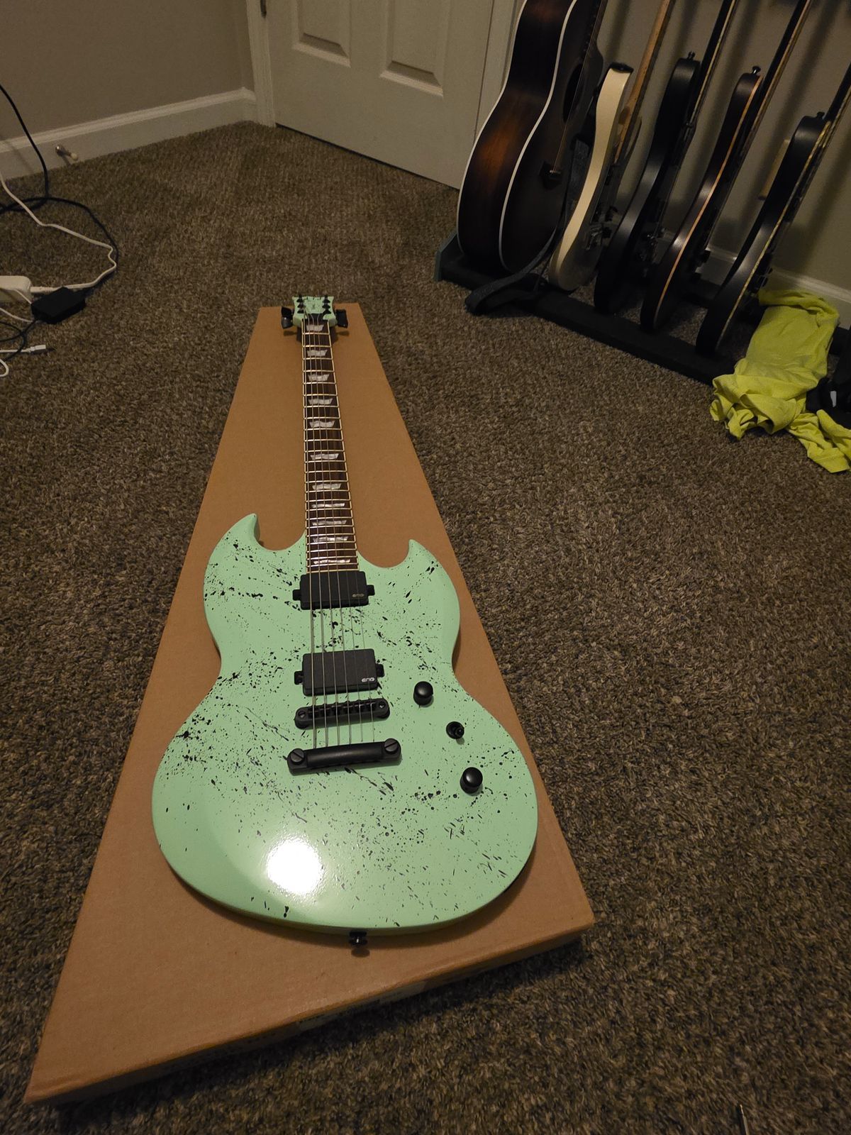 ESP LTD Viper-400 Baritone Custom Finish- Modified